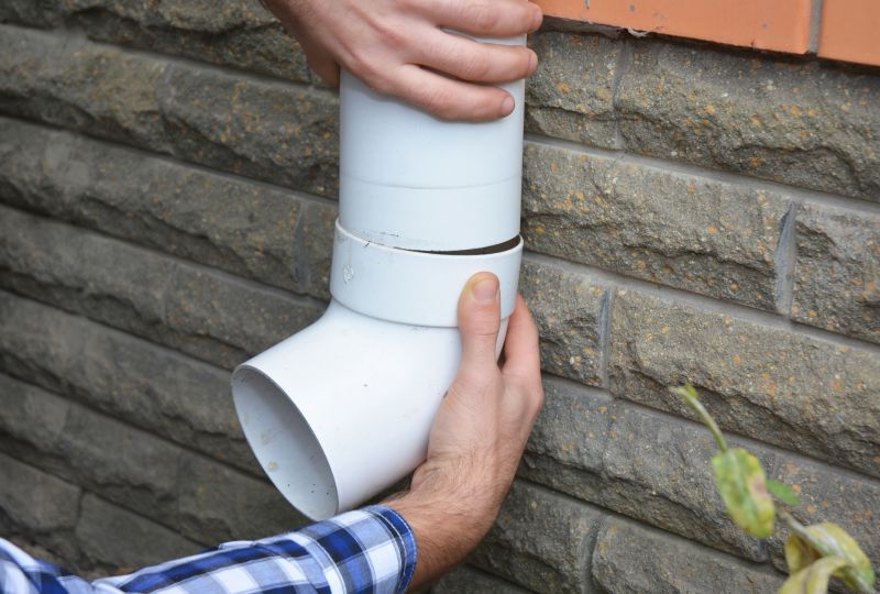 Downspout Blockage Removal